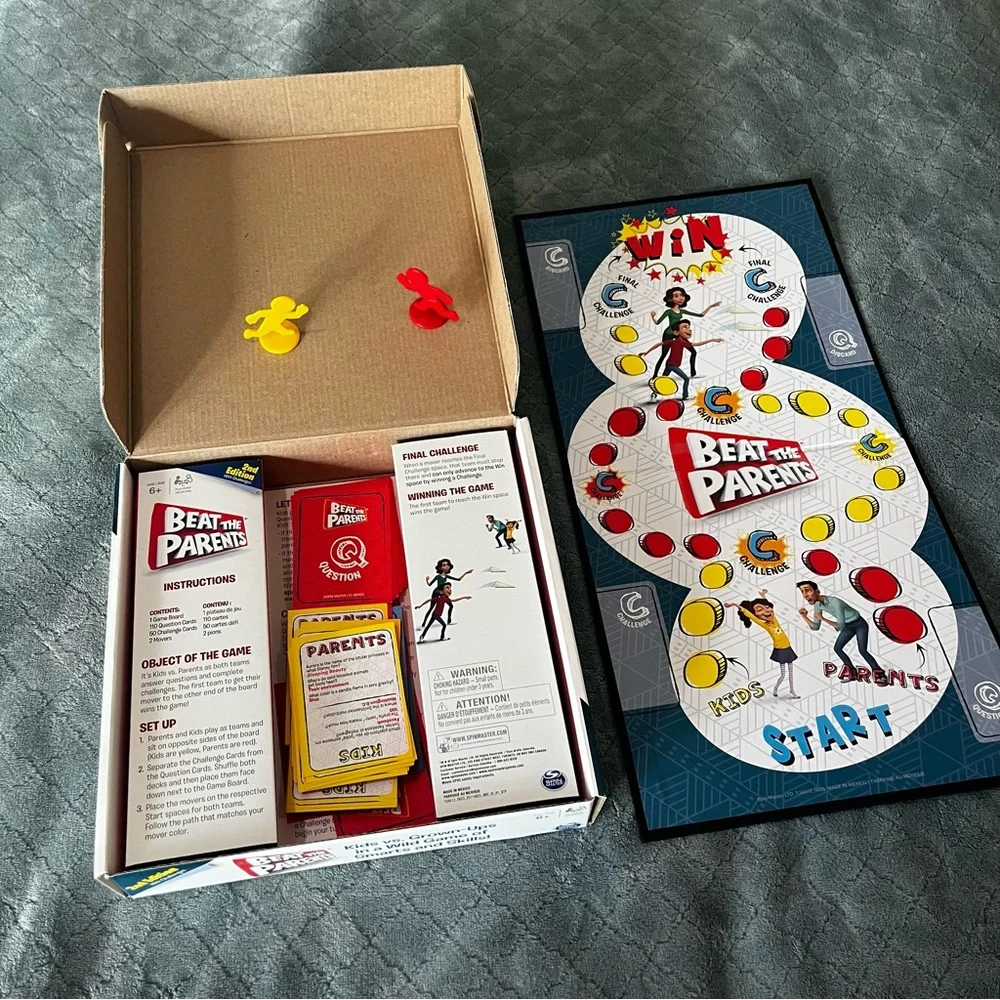 Beat The Parents Family Board Game‎